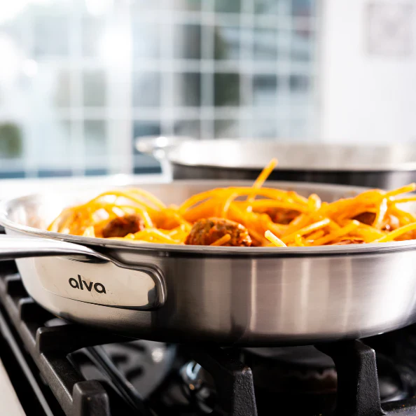 Alva Maestro Non-Toxic 5 Ply Stainless Steel Pans - Image 5