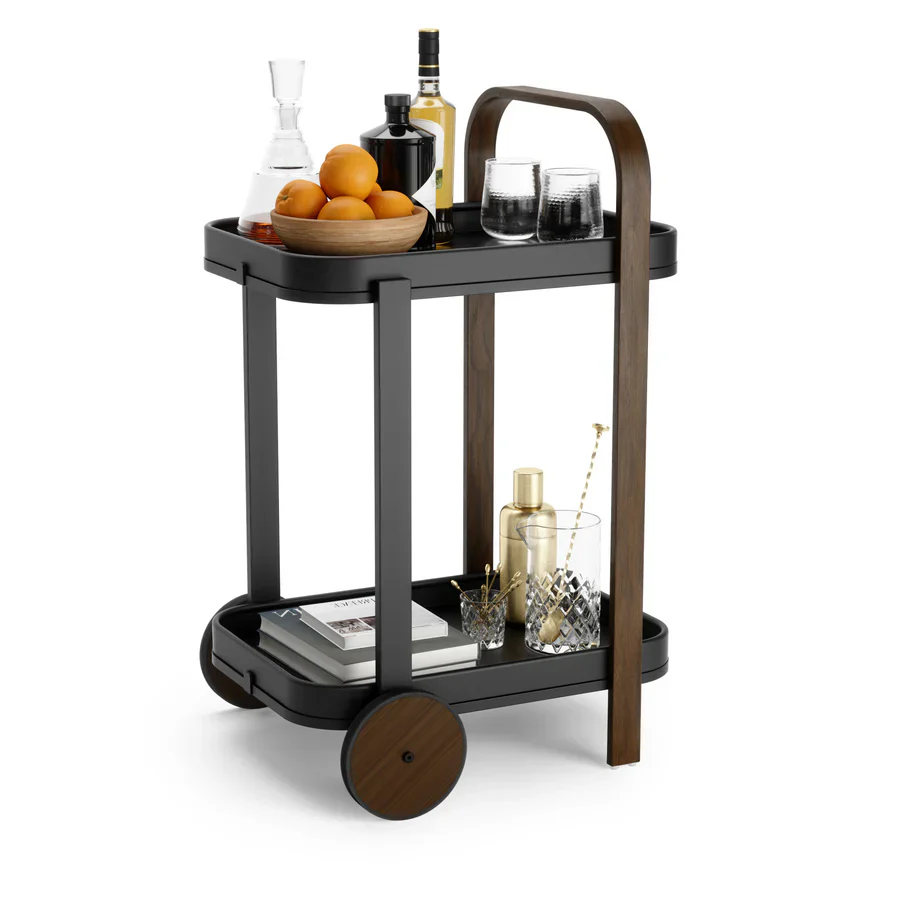 Umbra Bellwood Bar & Serving Cart - Image 3