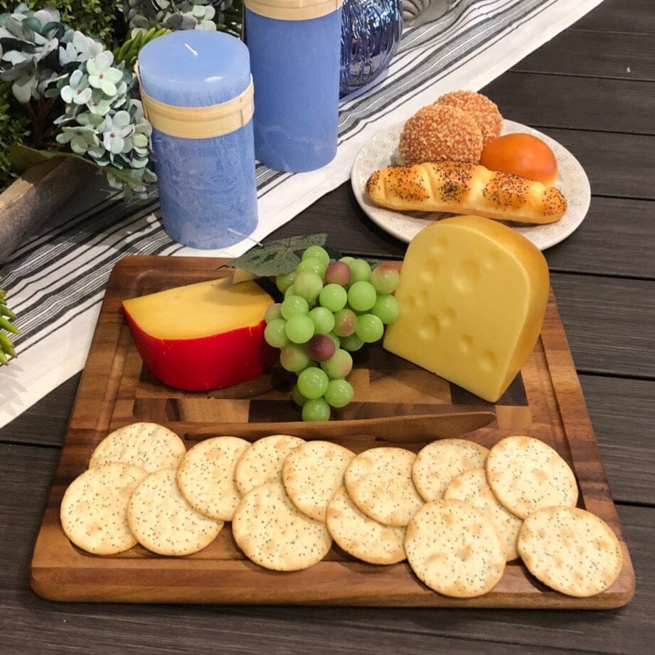 Acacia Charcuterie/Cheese Board with Knife - Image 5