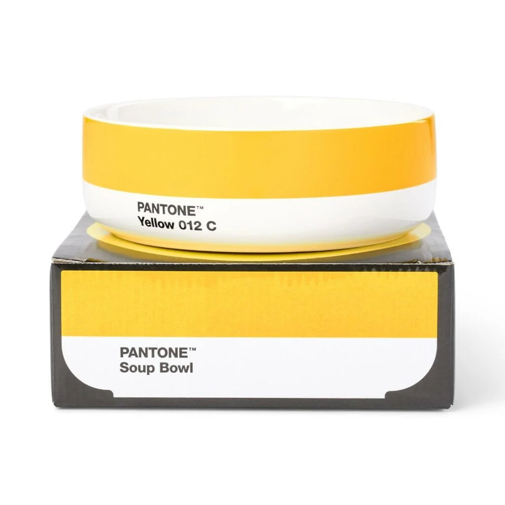 Pantone Bowl in Yellow 012 - Image 2