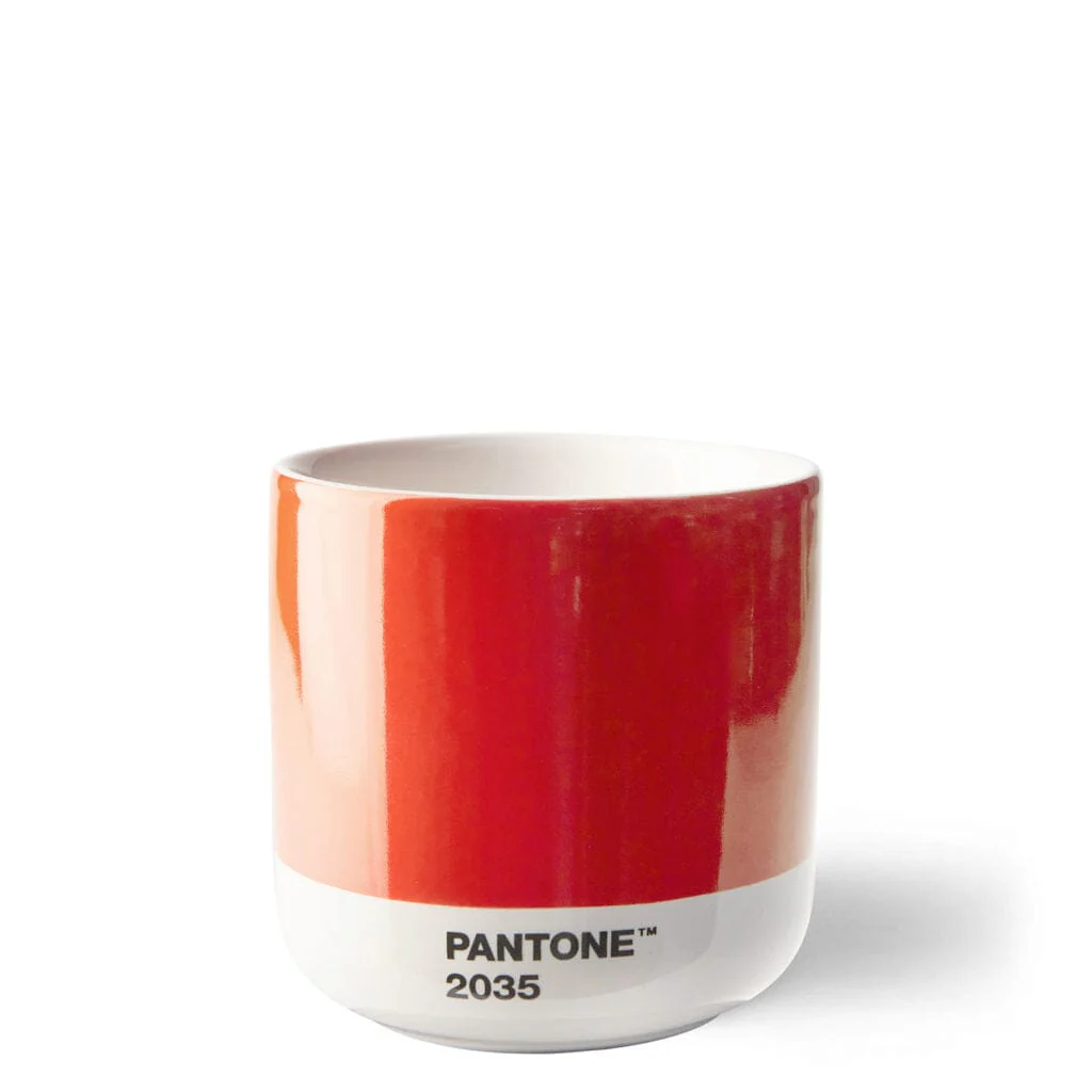 Pantone Cortado Thermo Cup Set of 4 in Yellow & Red & Orange & Light Pink - Image 8