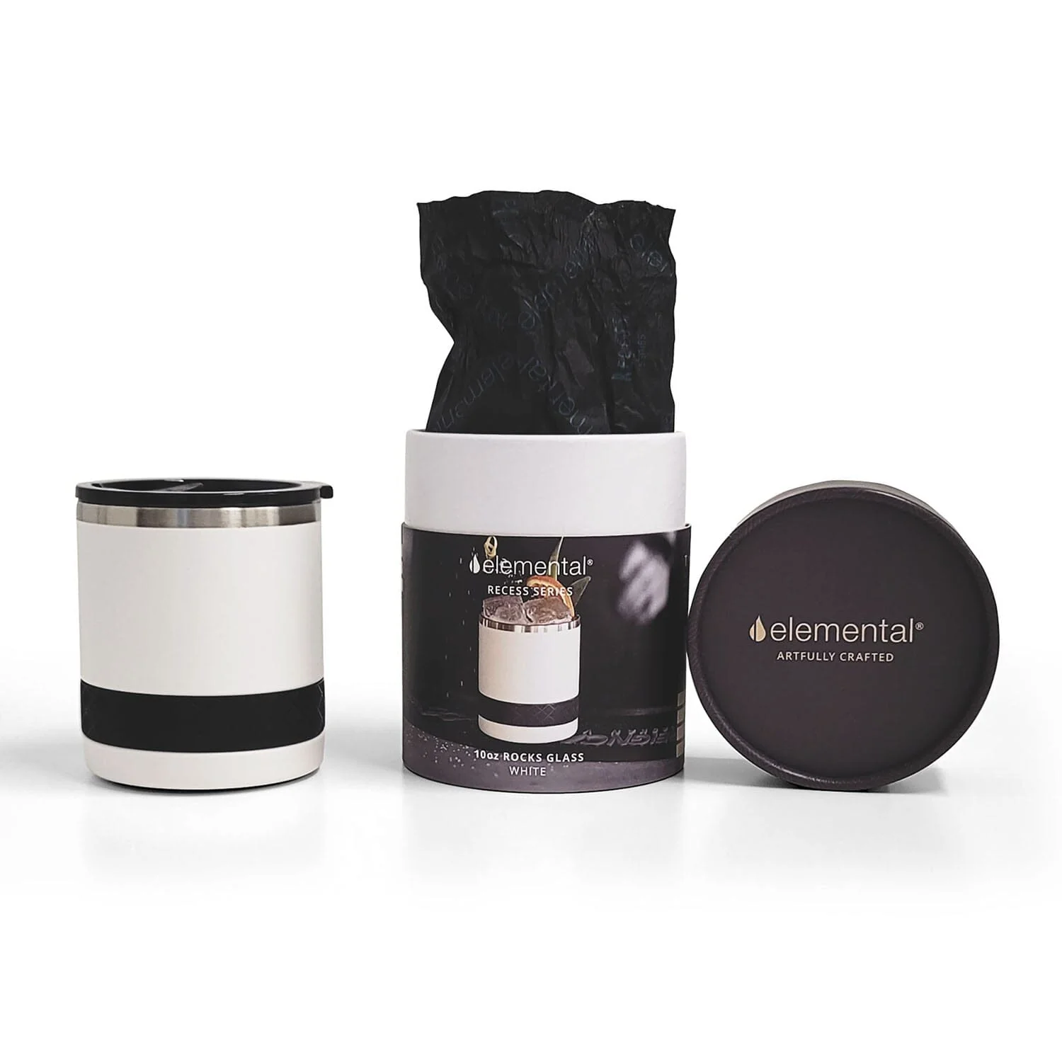 Elemental 10oz Insulated Rocks Tumbler - Image 11