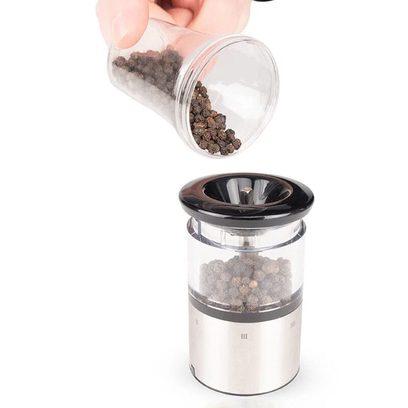 Elis Sense Electric Salt & Pepper Mills in Stainless Steel - Image 5