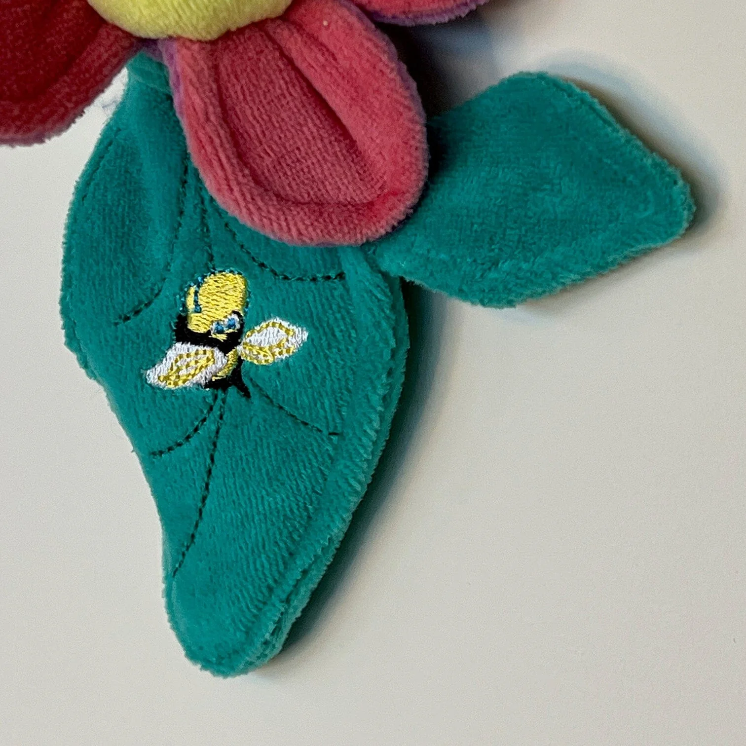 Funny Friends Flower | Artist-Designed Plush AirTag Holder Soft Sculpture - Image 6