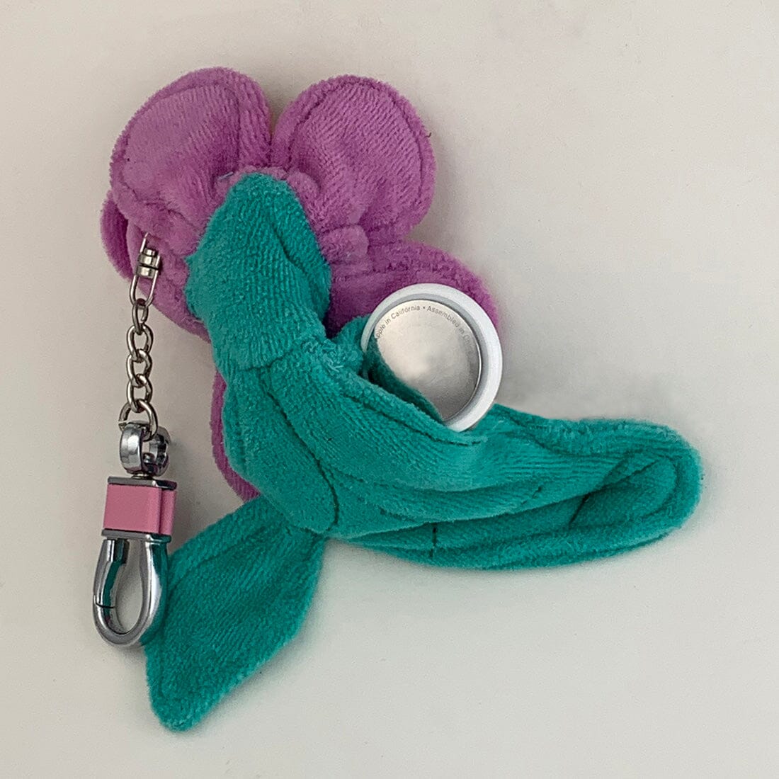 Funny Friends Flower | Artist-Designed Plush AirTag Holder Soft Sculpture - Image 7