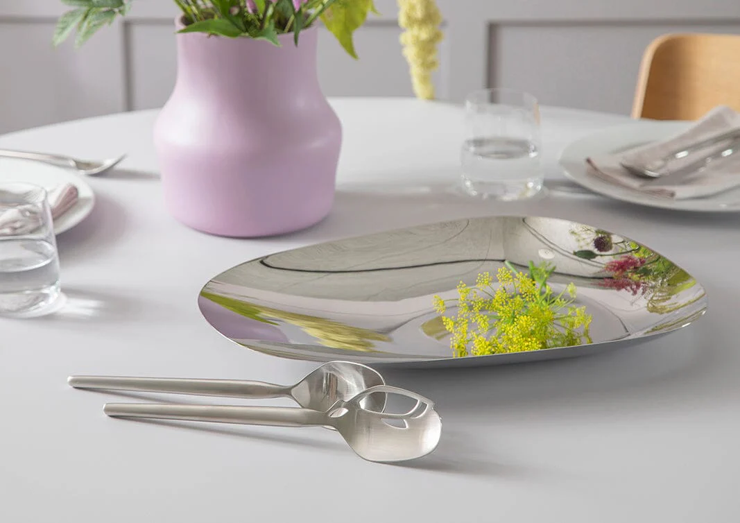 Gense Dorotea Polished Steel Dish - Image 9
