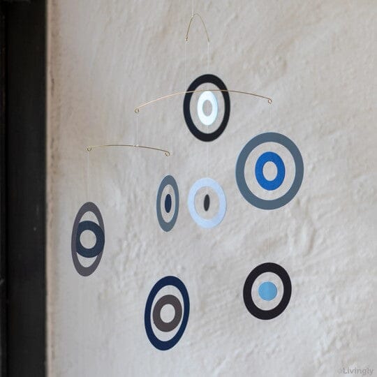 Livingly Blue Bubbles Mobile Sun Catcher - Image 2