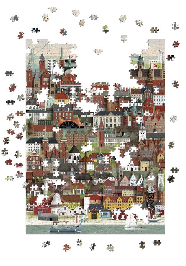 Martin Schwartz Denmark Jigsaw 1000 Pieces - Image 4