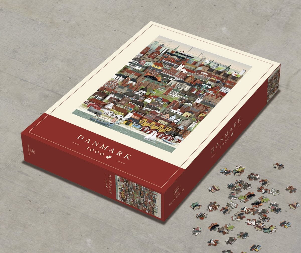 Martin Schwartz Denmark Jigsaw 1000 Pieces - Image 5