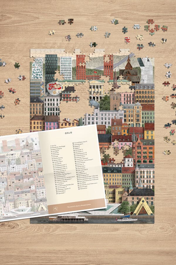 Martin Schwartz Oslo Jigsaw 1000 Pieces - Image 3