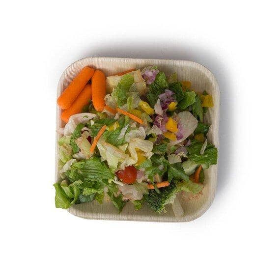 Palm Leaf Square Plates 6 Inch (Set of 50/100) - Image 5