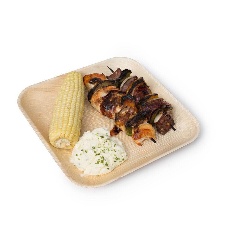 Palm Leaf Square Plates 9 Inch (Set of 25/50/100) - Image 10