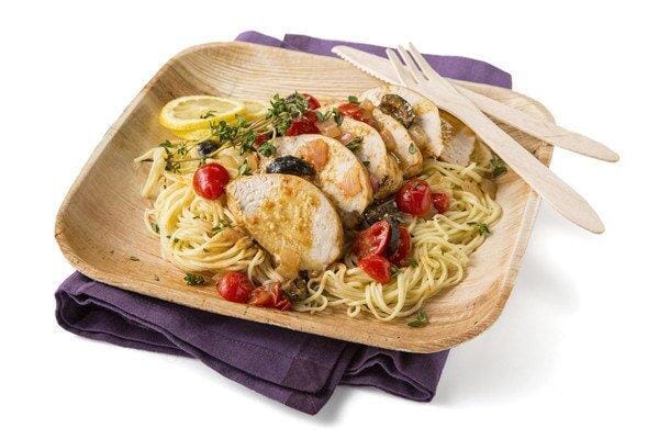 Palm Leaf Square Plates 9 Inch (Set of 25/50/100) - Image 11