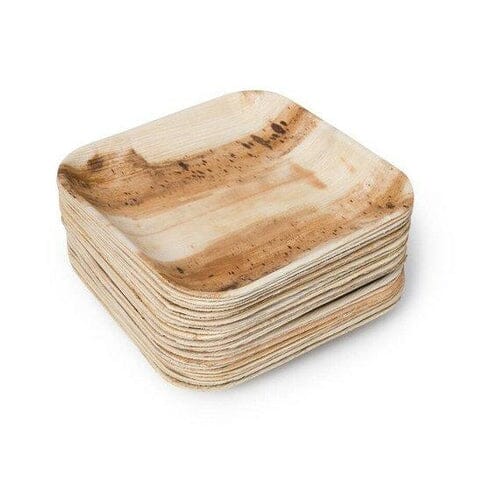 Palm Leaf Square Plates 9 Inch (Set of 25/50/100) - Image 13