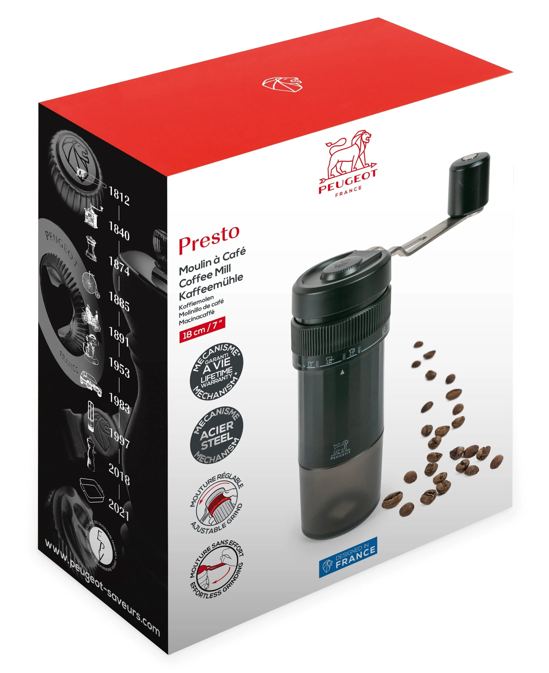 Peugeot Saveurs Presto Coffee Mill - Image 5