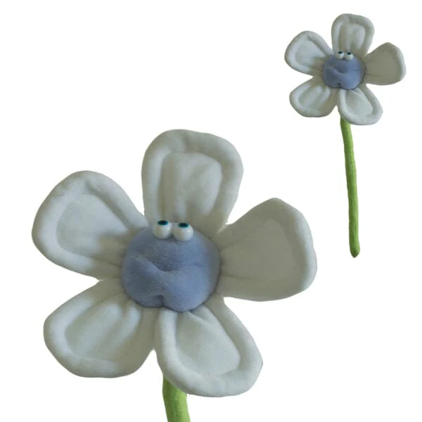 Plush Daisy Soft Sculpture - Image 2