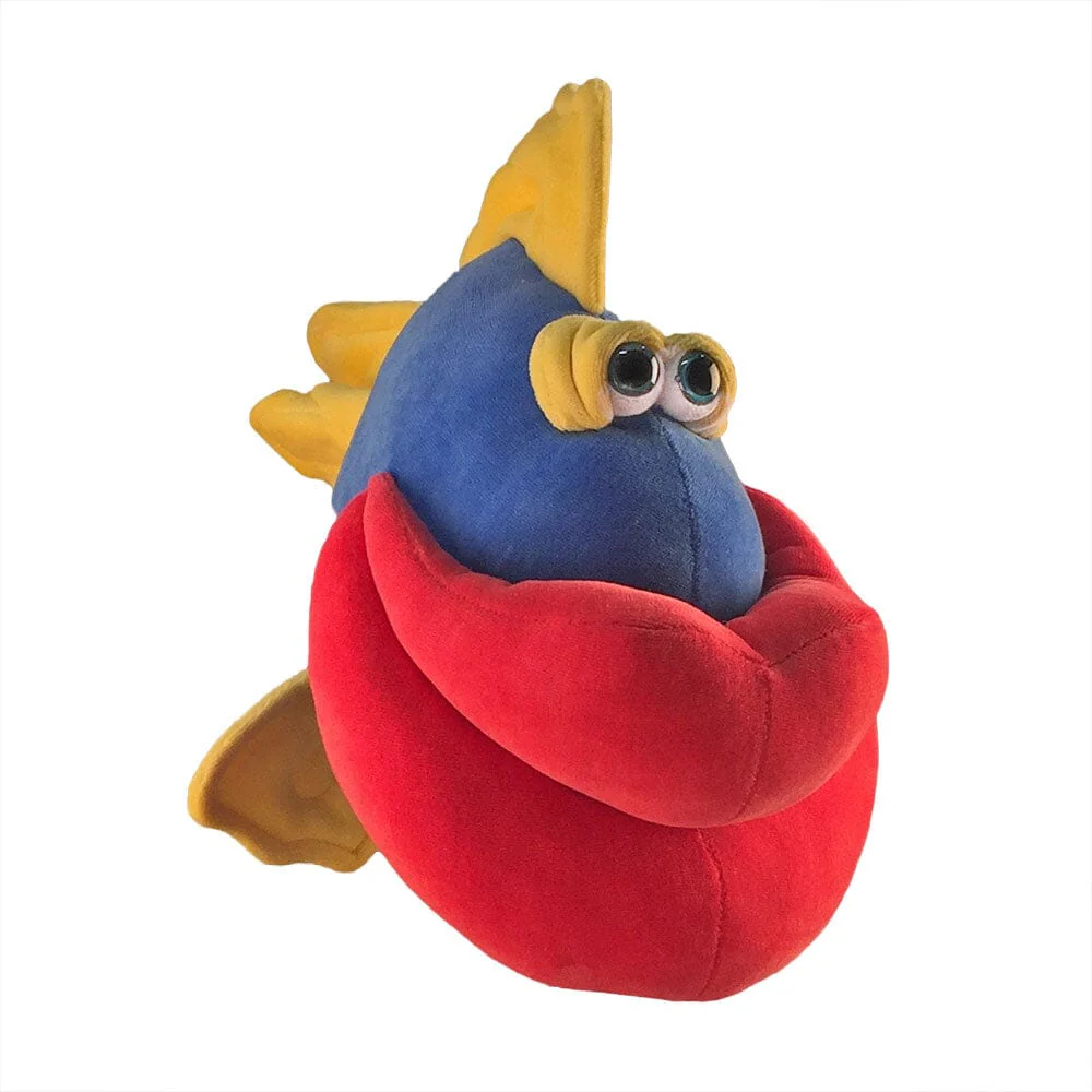 Plush Lippe Fish Soft Sculpture - Image 3