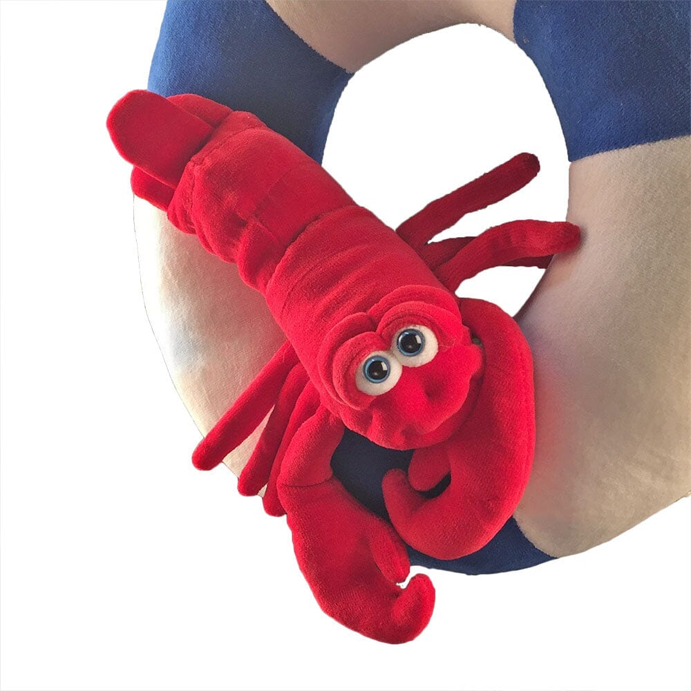 Plush Lobster on Life Preserver Soft Sculpture - Image 3