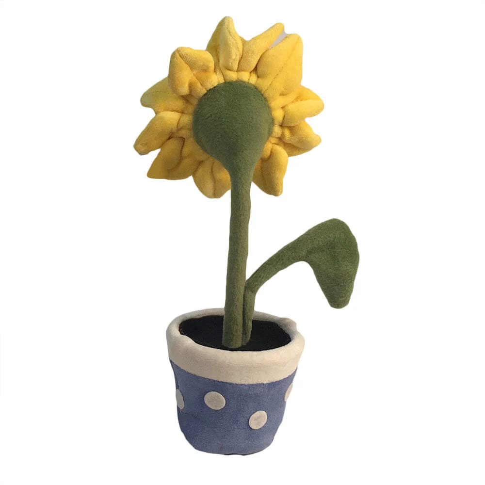 Plush Potted Plant Soft Sculpture - Image 3