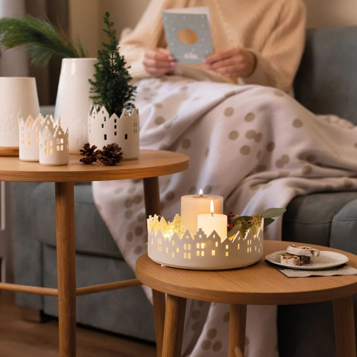 Rader City Light Cityscape Candle Holder Set of 3 - Image 5