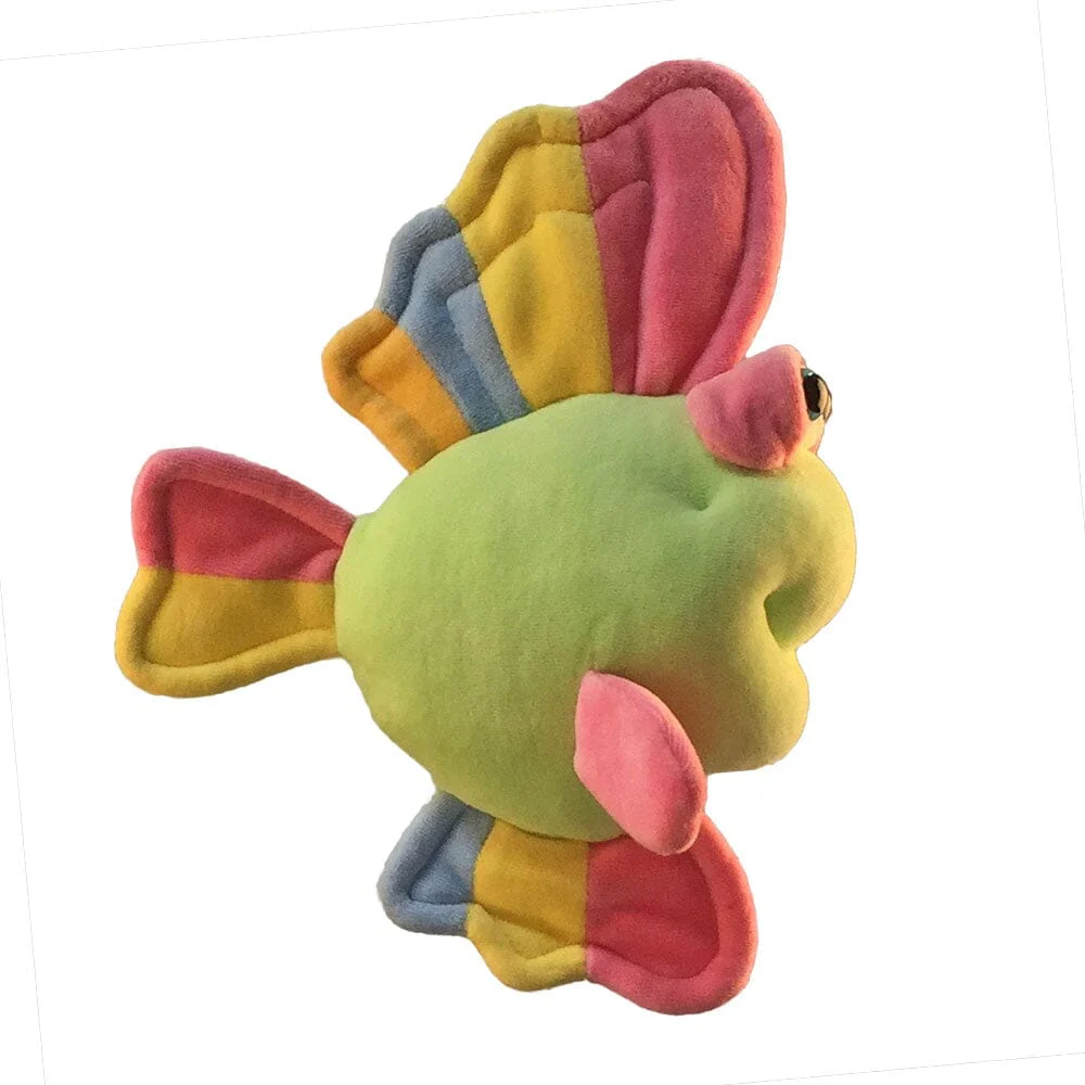 Plush Rainbow 'Bout Fish Soft Sculpture - Image 6