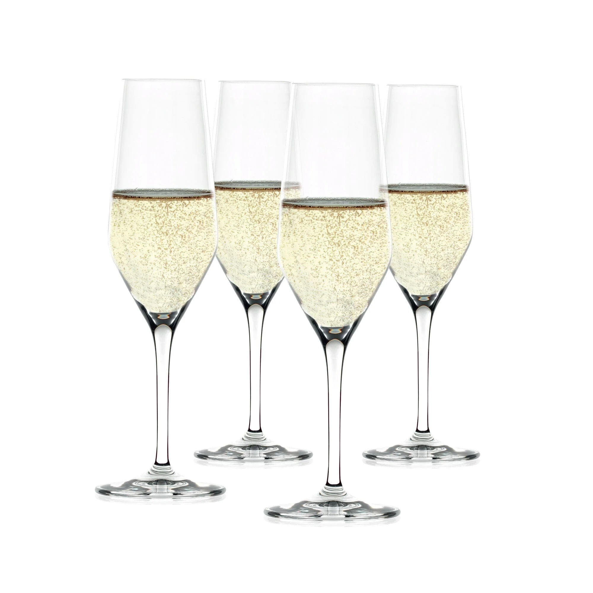 Spiegelau Style 8.5 oz Champagne Flutes Set of 4 - Image 3