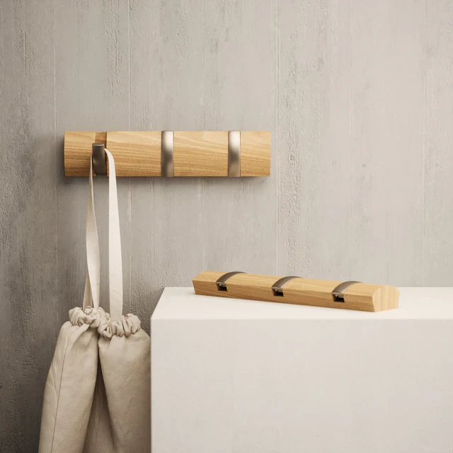 Umbra Flip 3-Hook Coat Rack - Image 10