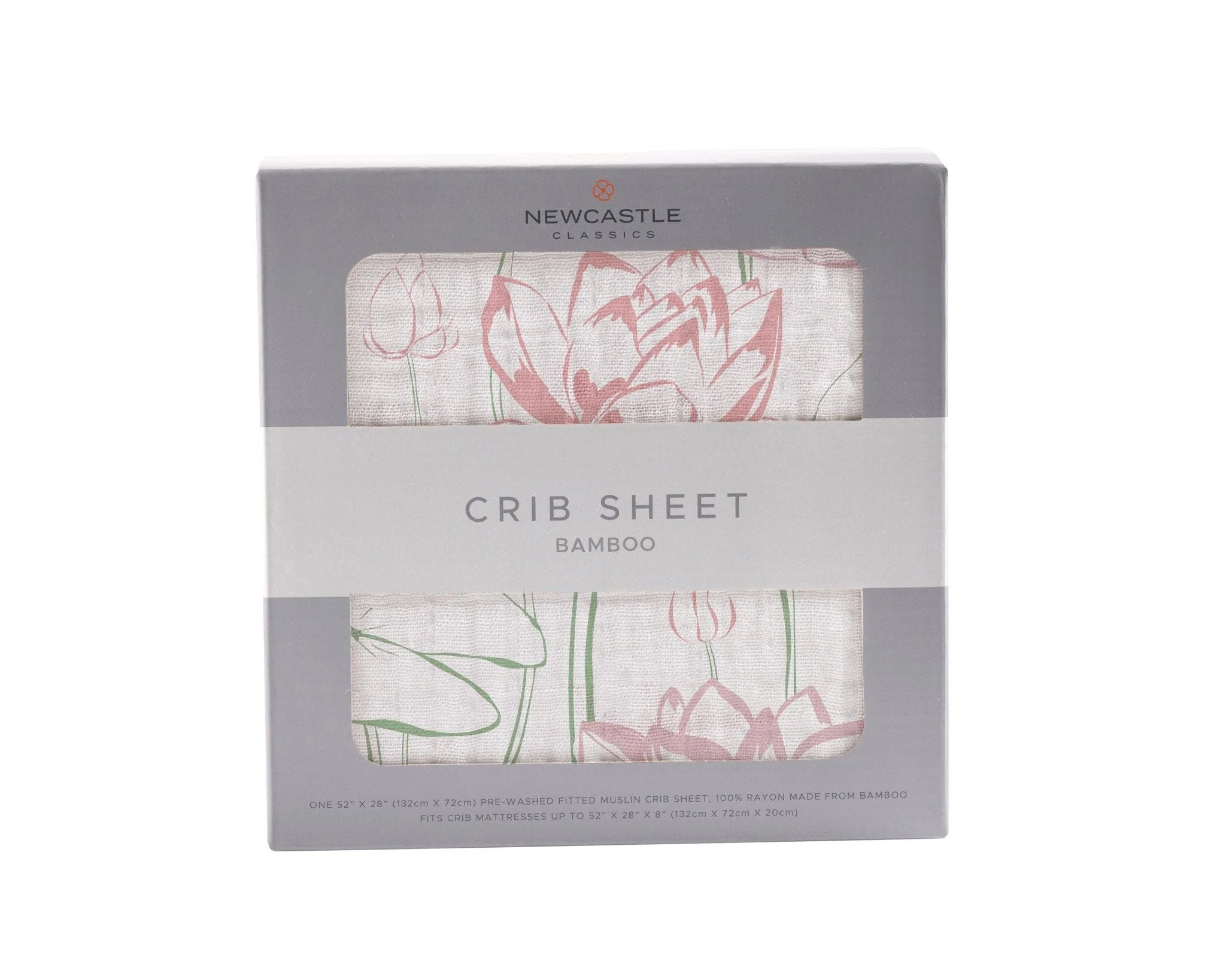 Water Lily Crib Sheet - Image 2