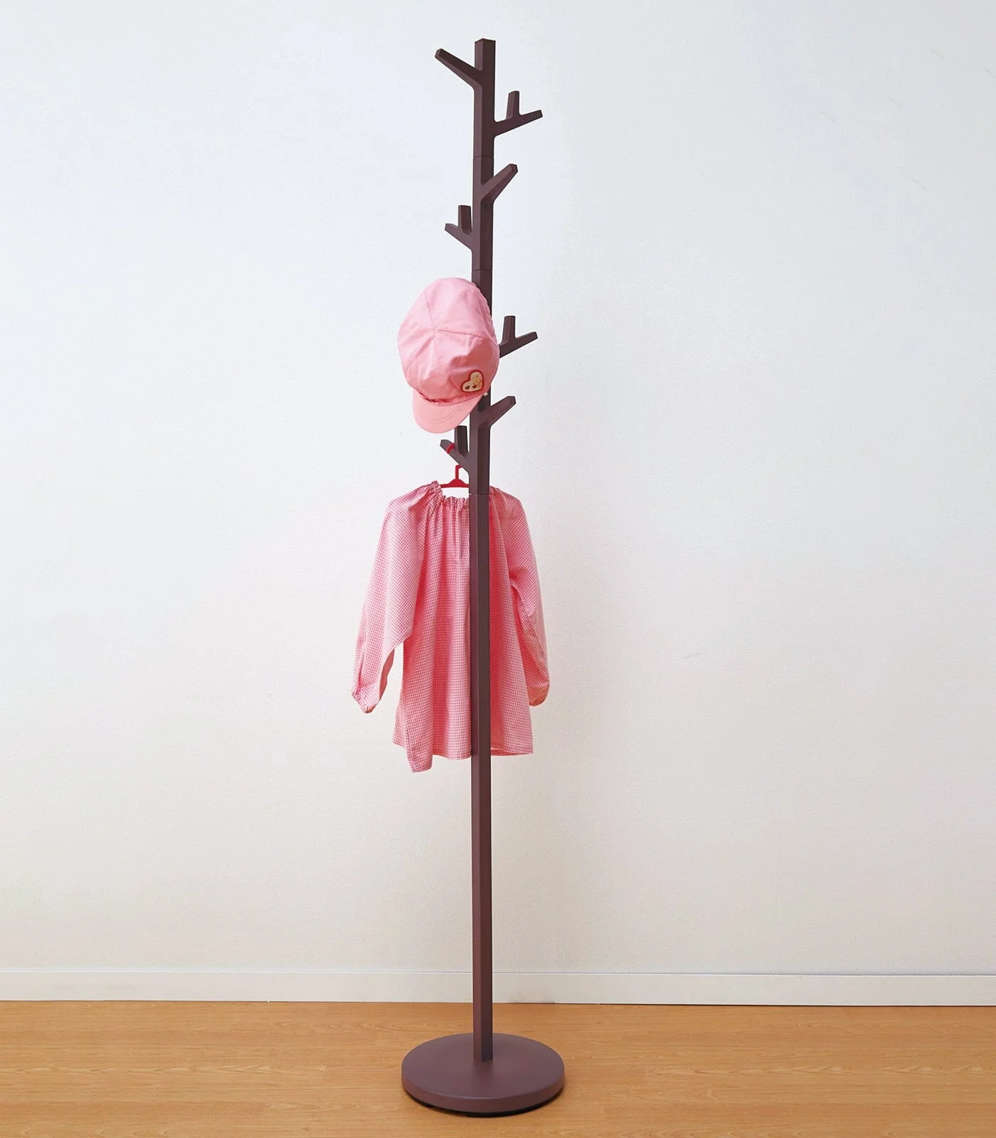 Yamazaki 69" Steel Coat Rack with Rotating Branches - Image 8