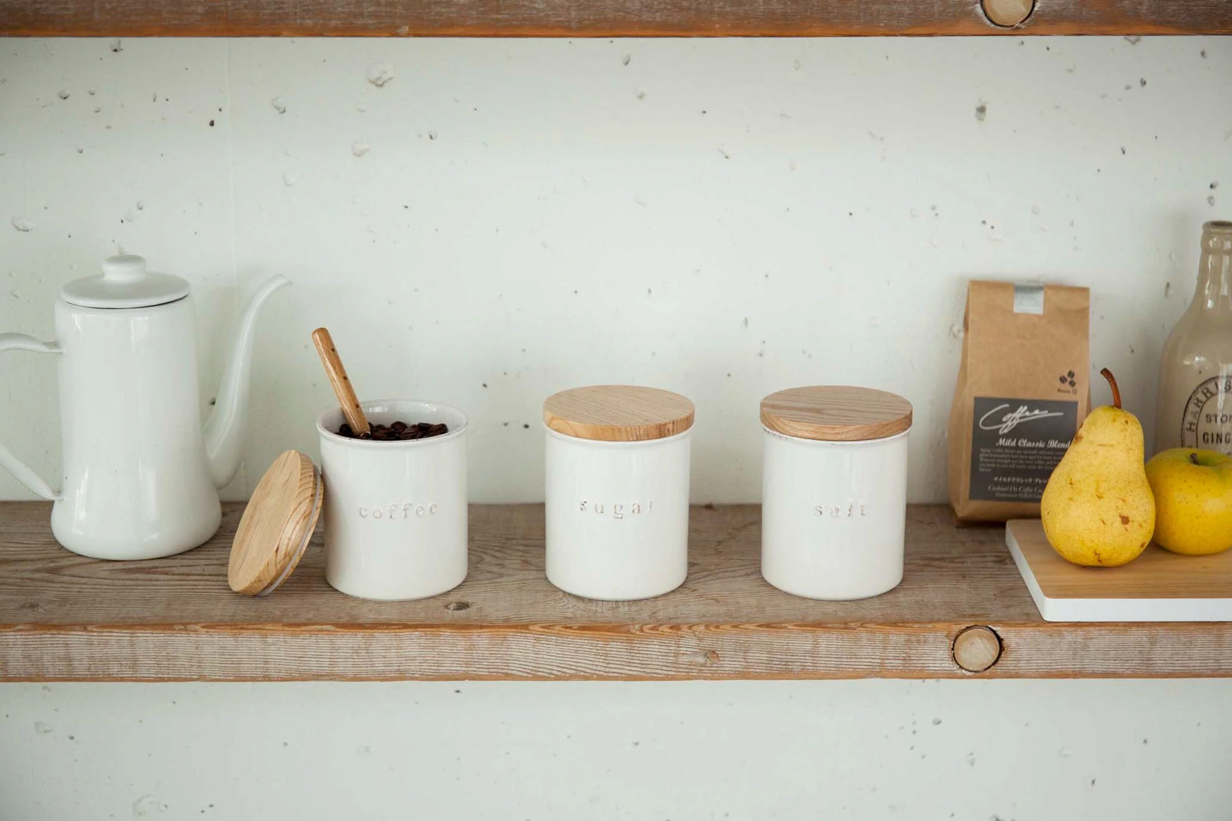 Yamazaki Ceramic Kitchen Canister - Image 9