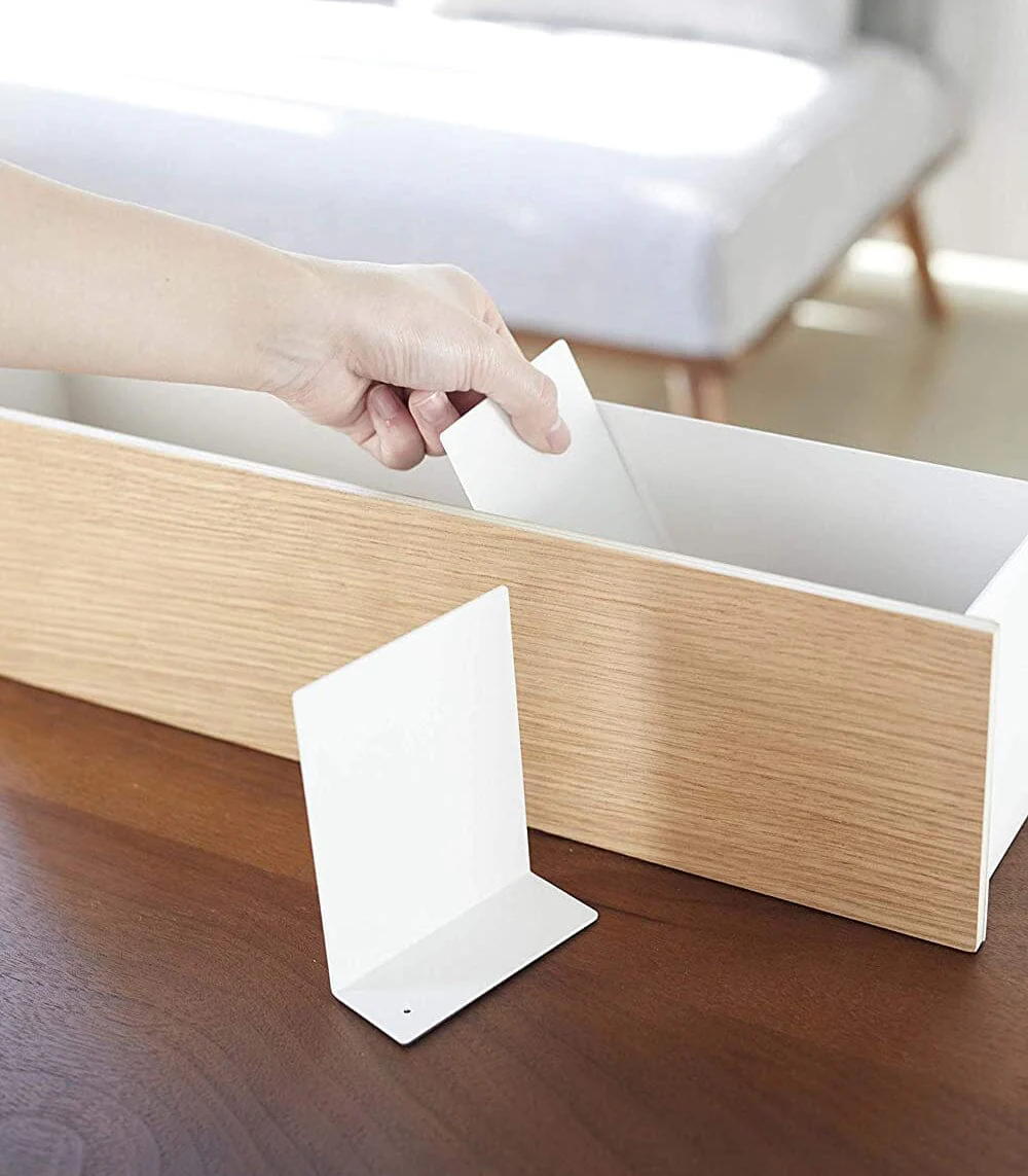 Yamazaki Steel & Wood Desk Organizer - Image 13