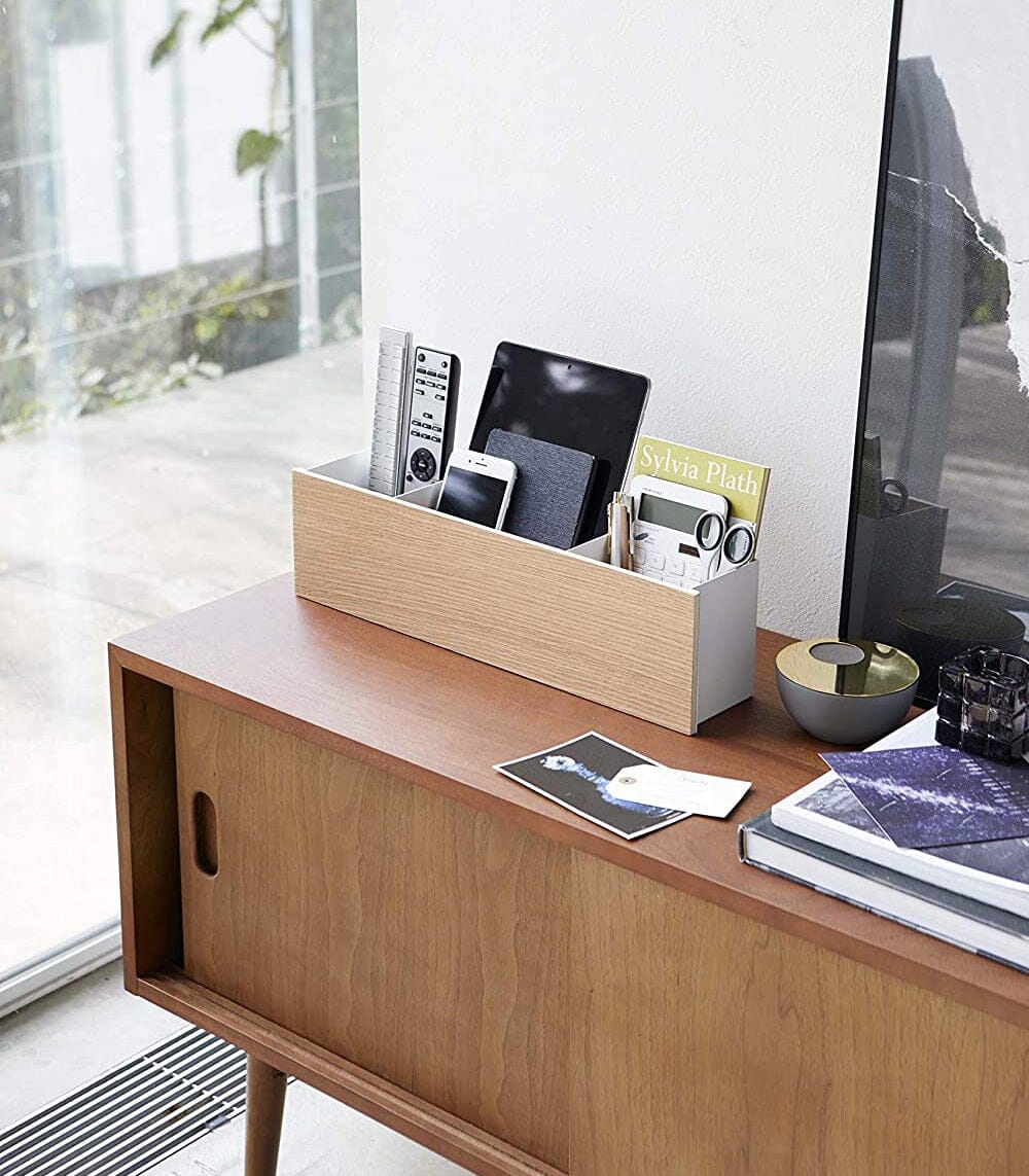 Yamazaki Steel & Wood Desk Organizer - Image 16