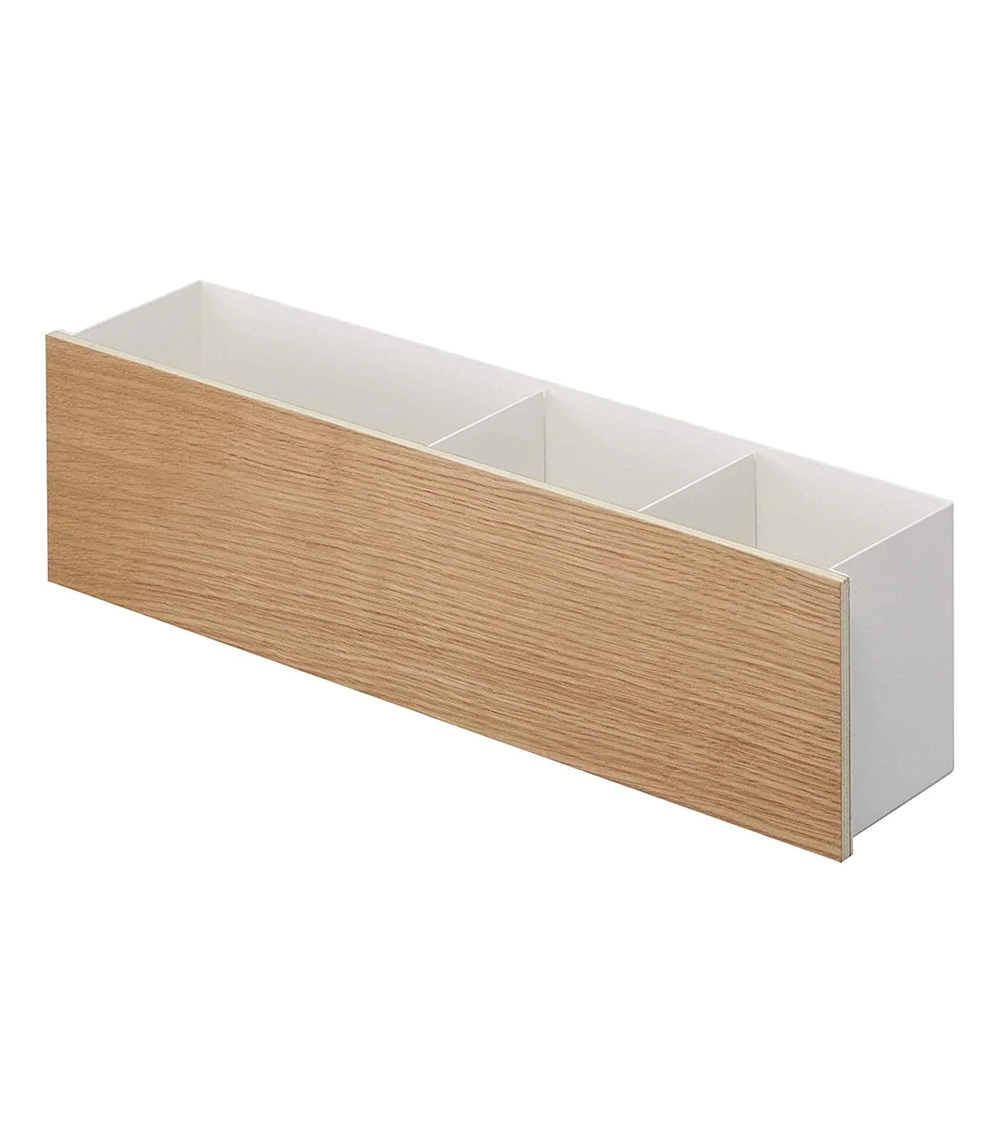 Yamazaki Steel & Wood Desk Organizer - Image 3