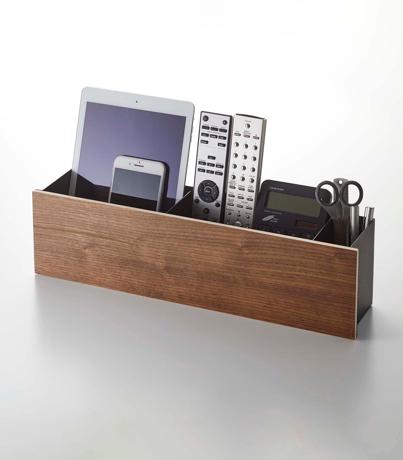 Yamazaki Steel & Wood Desk Organizer - Image 8