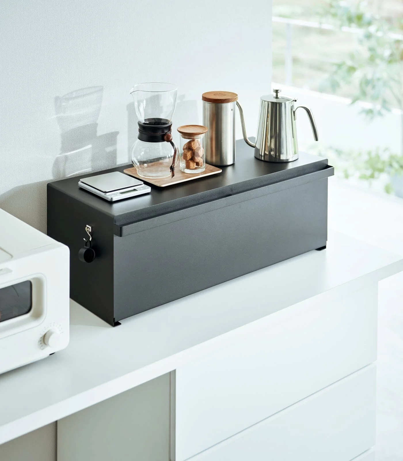 Yamazaki Wide Steel Bread Box - Image 10